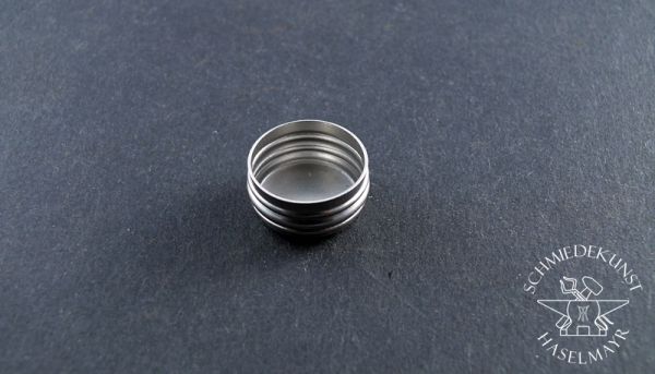 Hirschfänger Endkappe Nickel Innen-Dm 15 mm